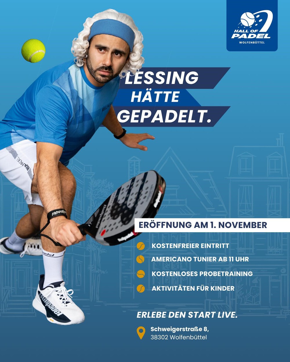 Im Winter gibt es jetzt auch Padel!